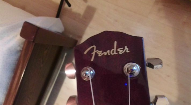 Guitare folk fender