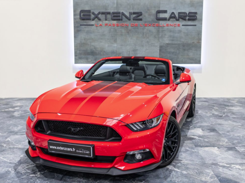 Ford Mustang GT Convertible 5.0 V8 421CV – MALUS INCLUS