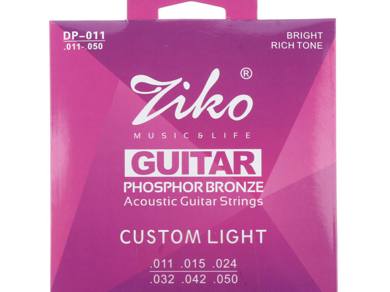 ZIKO 011-050 DP-011 cordes de guitare acoustique Instruments de musique accessoires de guitare pièces