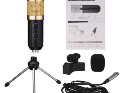 Microphone à condensateur USB BM800 avec modifications des échos