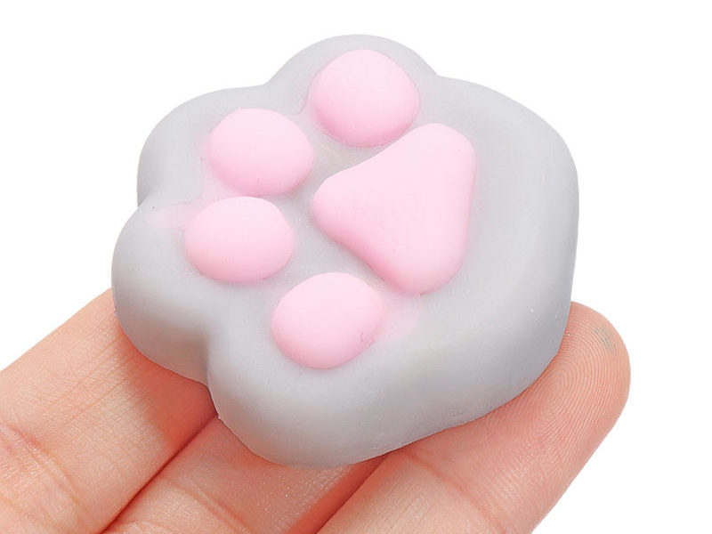 Chat Patte Griffe Mochi Squishy Squeeze Guérison Jouet Kawaii Collection Stress Reliever Cadeau Décor