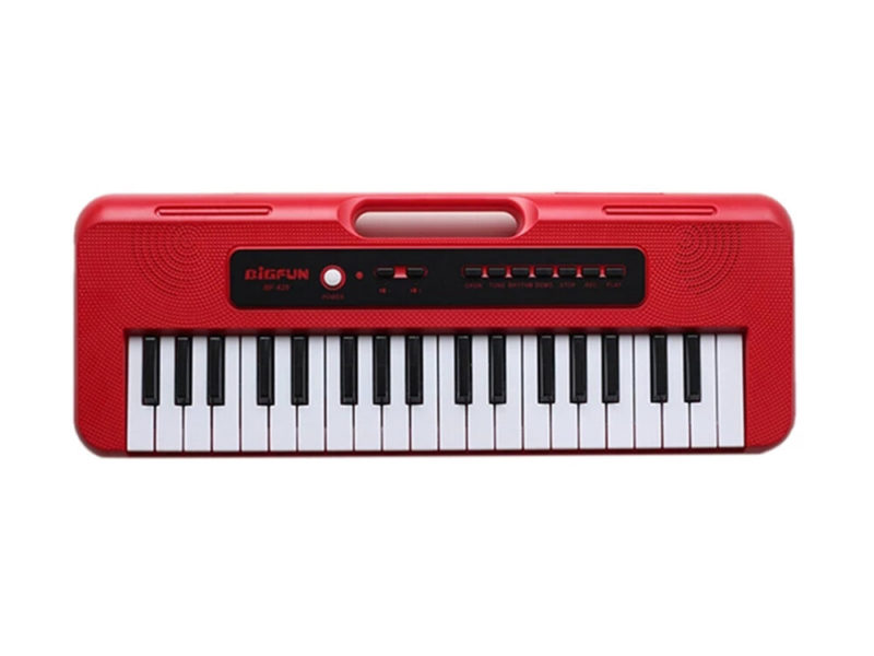 Bigfun BF-425 Portable 37 touches clavier électronique Piano musique numérique clavier + Microphone pour enfants cadeau illumination musicale