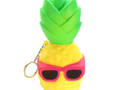 Squishy Cool Pineapple 16cm Slow Rising Soft Squeeze Collection Jouets décoratifs