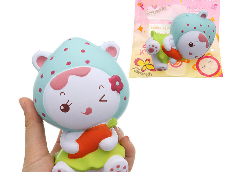 Strawberry Girl Squishy 12CM Lente Rising Avec Emballage Collection Cadeau Soft Jouet