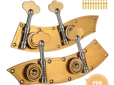 Naomi 1/8 Upright Bass Double Tuner Machine Bass Pegs 1/8 Double Bass Tuning Pegs Tête Enrouleur Pegs SET