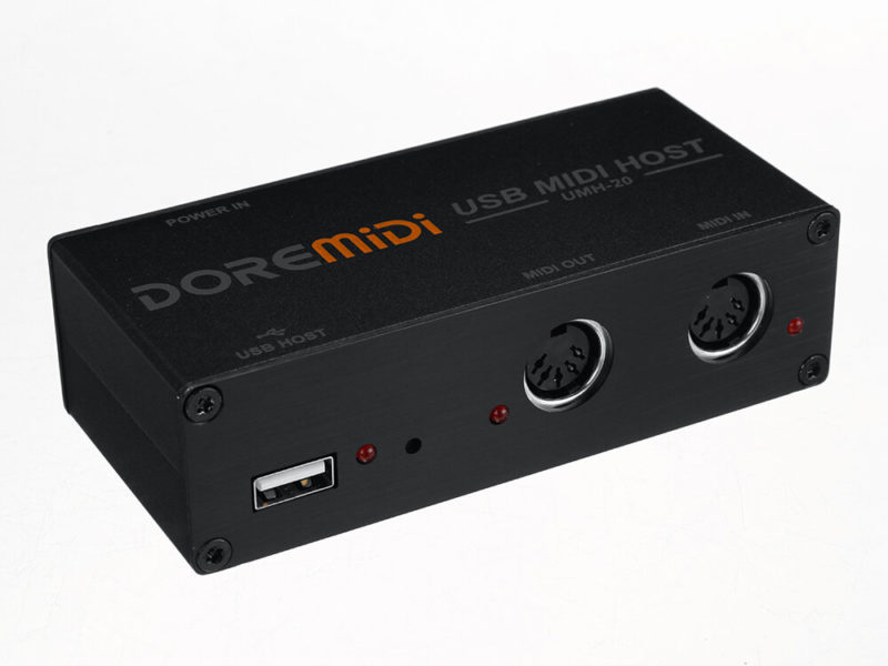 DOREMiDi Interfaces MIDI USB haute vitesse Boîtier hôte Convertisseur USB vers MIDI hôte MIDI