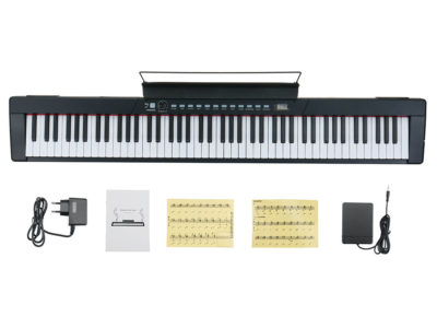 88 touches Piano numérique portable Clavier à vélocités standard Edition professionnelle Piano électronique