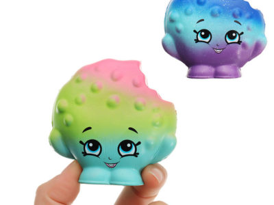 2 Pcs Morsure Un Cookie Squishy 6.5 * 3.5 cm Squishy Lève Rising Soft Collection Cadeau Décor Jouet