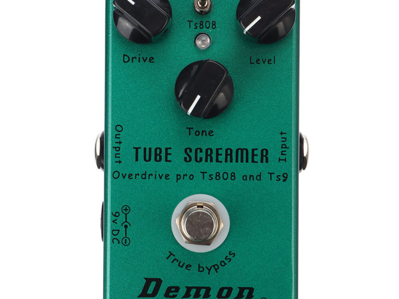 MOSKY Demon TS808 Tube Screamer Overdrive Pro Pédale d'effet guitare électrique Vintage