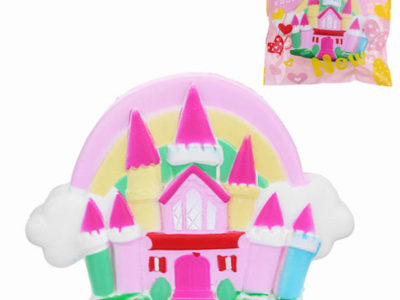 Caméléon Doux Squishy Sweet Castle Rising Toy 16x11x4cm avec Emballage d'origine