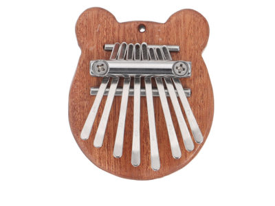 Muspor 8 touches Mini Kalimba afrique pouce Piano Mbira bois massif clavier Instrument cadeau jouet avec pendentif lanière