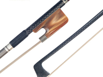 NAOMI Advanced Carbon Fiber 16 `` Viola Bow Grid Carbon Fiber Stick Natural Horse Crin W / Ox Horn Frog Utilisation Durable