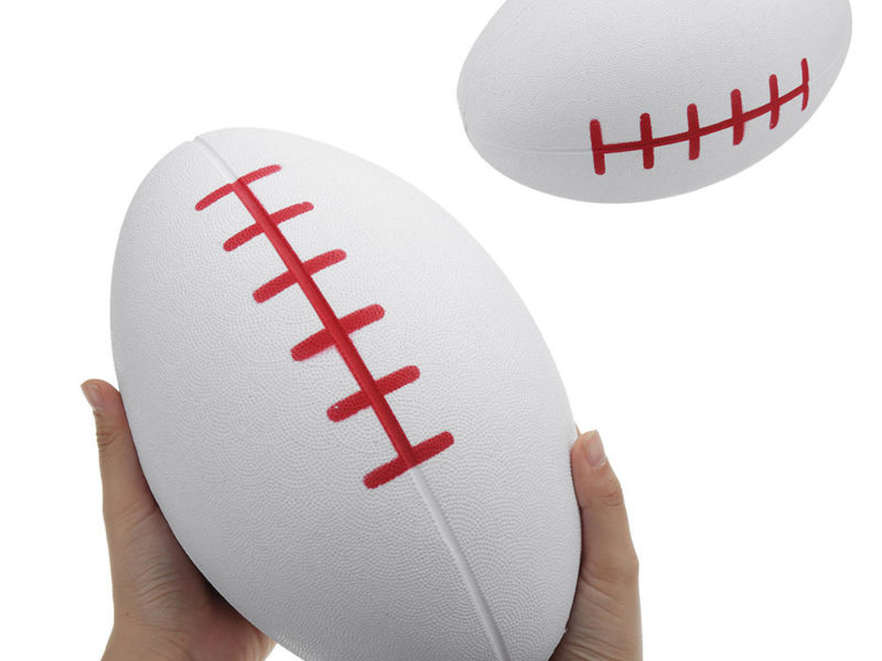 Énorme Squishy Rugby Football 27.3 * 17.5 cm géant Kawaii mignon Soft Solw Rising jouet Cartoon cadeau Collection