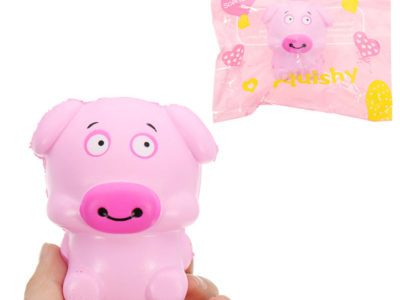 Cartoon Cochon Squishy 8cm Slow Rising Soft Collection Cadeau Décoration Jouet Pendentif