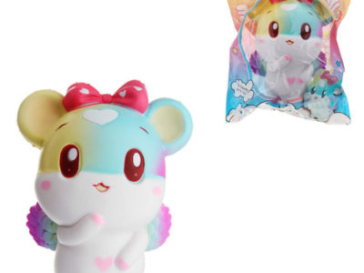 Souris de Taburasaa Squishy 12.5 * 15cm lentement s'élevant avec le cadeau Soft de collection d'emballage