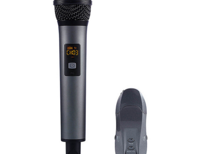Microphone Bluetooth Gitafish K18V sans fil avec application de support de récepteur pour la barre de formation d'éducation de conférence de divertissement à domicile