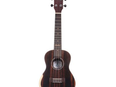 Andrew 23 pouces Ebony Ukulele pour Guitar Player Brithday Gifts