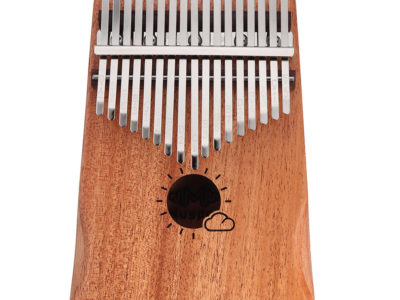 Muspor 17 touches Kalimba acajou pouce Piano afrique Mbira Calimba doigt Instrument à clavier avec accordeur Hammer