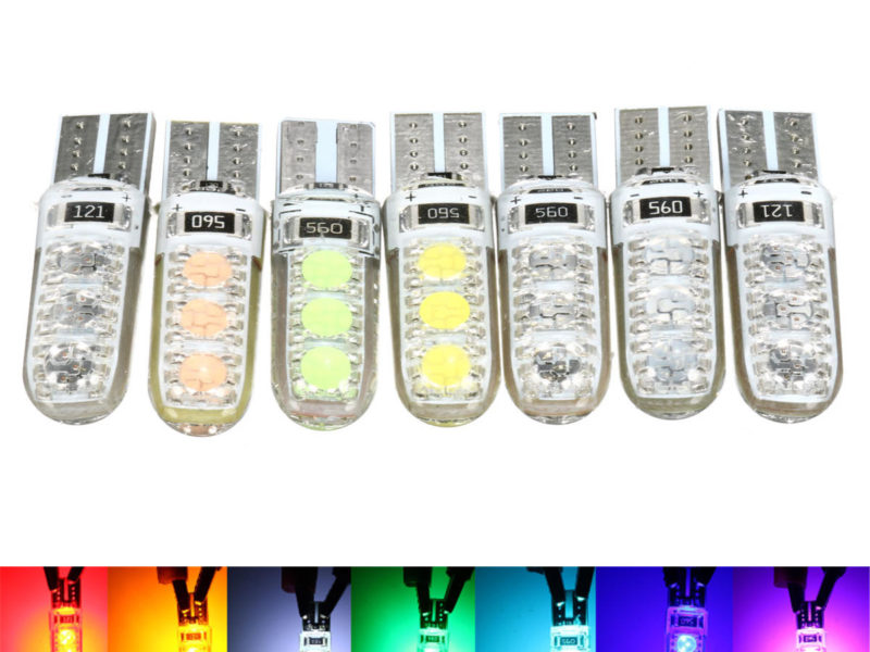 T10 194 501 W5W Silicone LED …