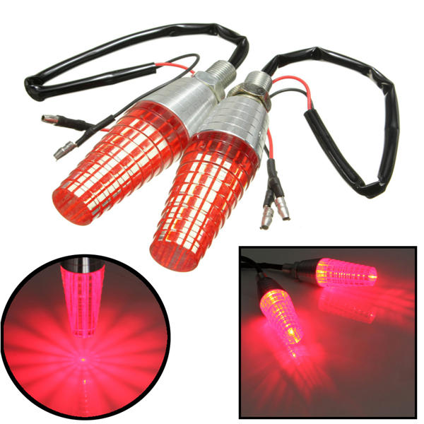 Clignotant LED rouge pour moto avec …