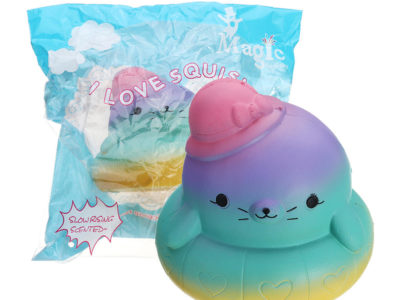 Squishy 11.5 * 13CM Slow Rising Soft Toy Gift Collection avec emballage