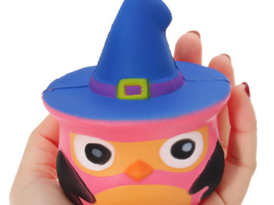 Squishy Pumpkin Bird Slow Rising Jouet Enfants Amusant Cadeau Party Decor Téléphone Pendentif