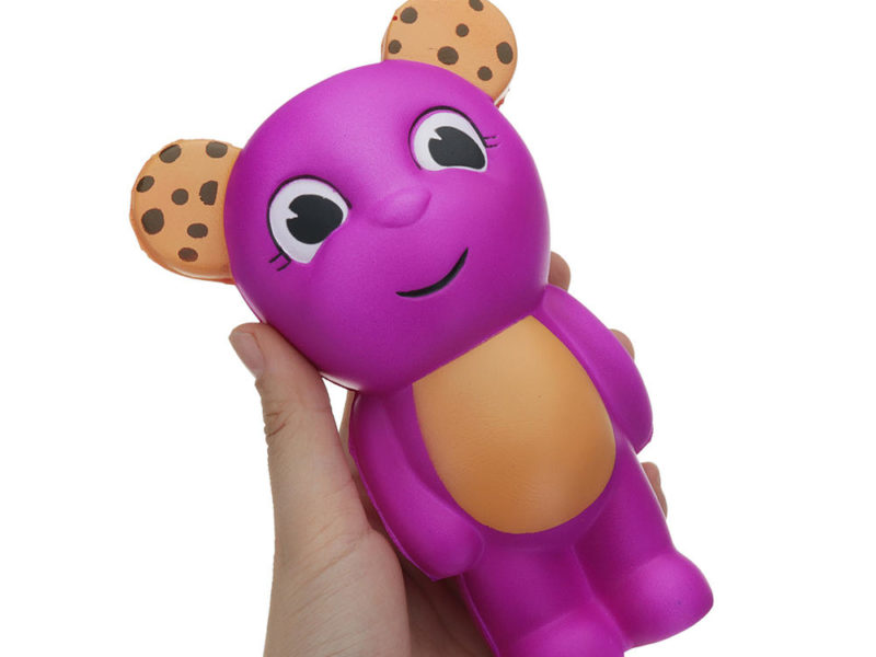 Ours Squishy 16.1 * 10.3CM Slow Rising Dessin animé Collection de jouets Soft Jouet