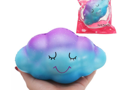 16 CM Étoiles Nuages ​​Mignon Squishy Lente Rising Téléphone Bretelles Pain Gâteau Kid Jouet D'origine Emballage