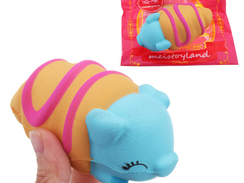 Meistoyland Squishy 8 cm Kawaii Animal de bande dessinée Lente Rising Squeeze Toy Stress Collection de cadeaux