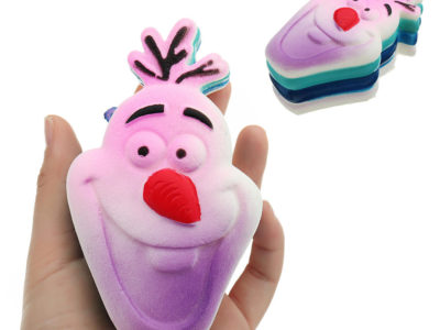 Squishy Snowman Cartoon Frozen Soft Slow Rising Toy Collection de cadeaux mignons