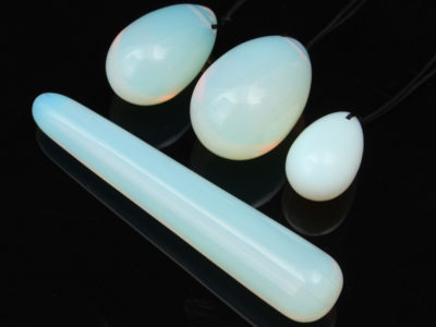 3pcs naturel opalite oeufs yoni kegel …