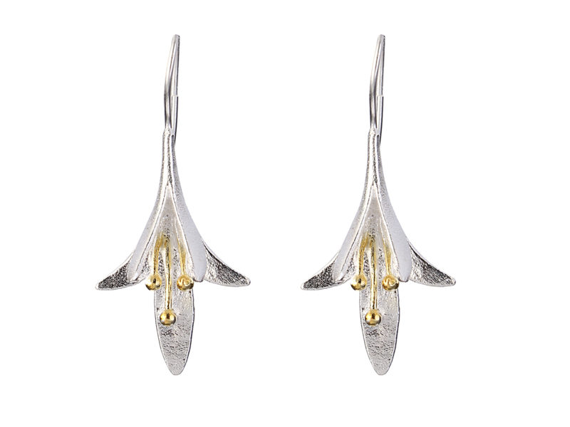 Boucles d'oreilles en Argent S925 Goutte …