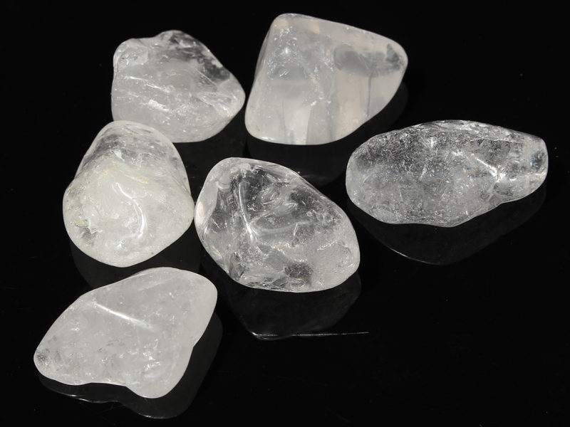 6 pièces cristal clair transparent Quartz …
