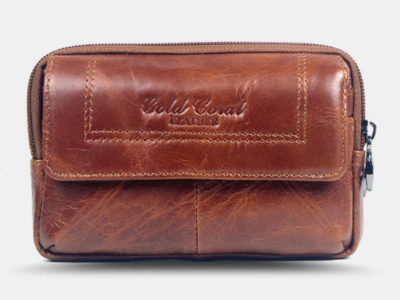 Sacs de taille en cuir véritable …