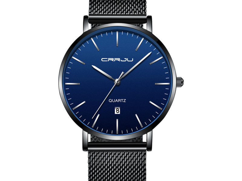 CRRJU 2270 Montre à quartz avec bracelet en acier et cadran …