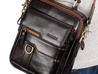 Sac à main en cuir véritable …