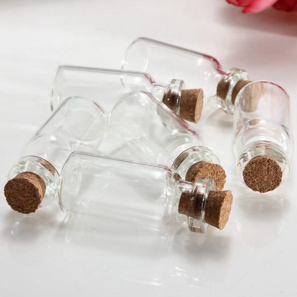 10pcs mini- souhaitant Les bouteilles en …