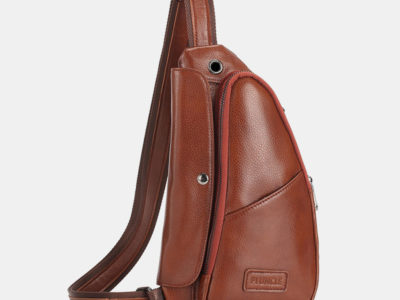 Sac à bandoulière vintage en cuir …