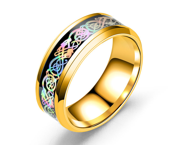 Bague de modèle de dragon en …