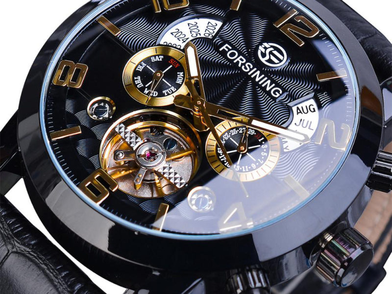 Forsining GMT373 Mode Hommes Montre Automatique …