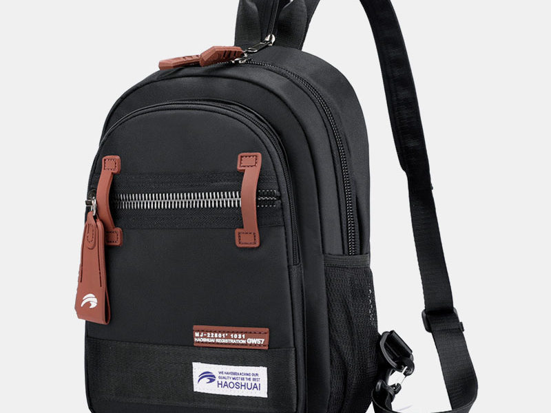 Hommes Nylon Sac à bandoulière multi-portage …