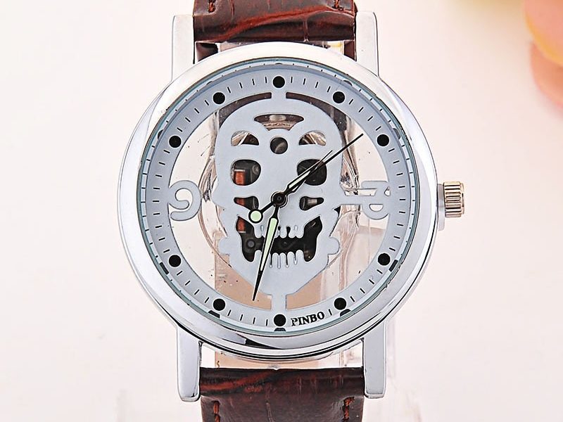 Crâne évidée Real Montre à quartz …