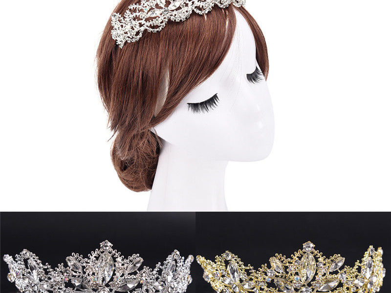 Strass baroque mariée couronne diadème mariage …