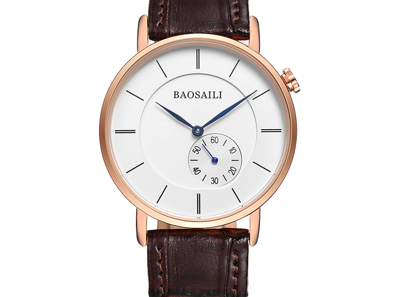 BAOSAILI BSL1045 Minimaliste Hommes Montre-Bracelet Ultra …