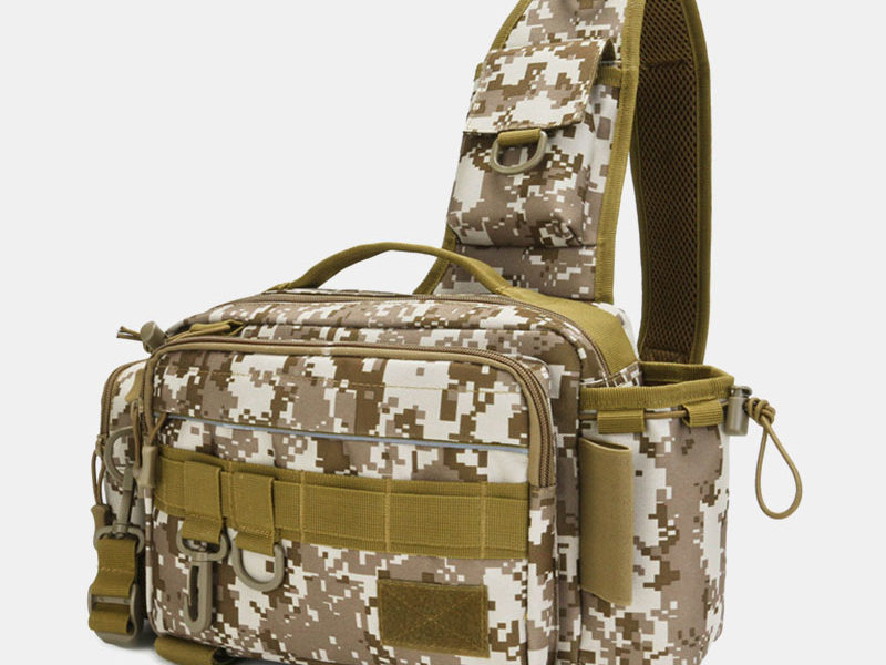 Hommes Camo Grande Capacité Outdoor Fish …