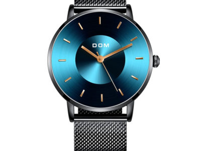 DOM M-1289BK Fashion Men Watch Light …