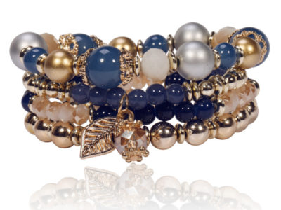 Vintage multicouche cristal chaîne perle Bracelet …