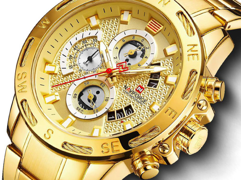 NAVIFORCE 9165 Chronographe Business Style Montre …