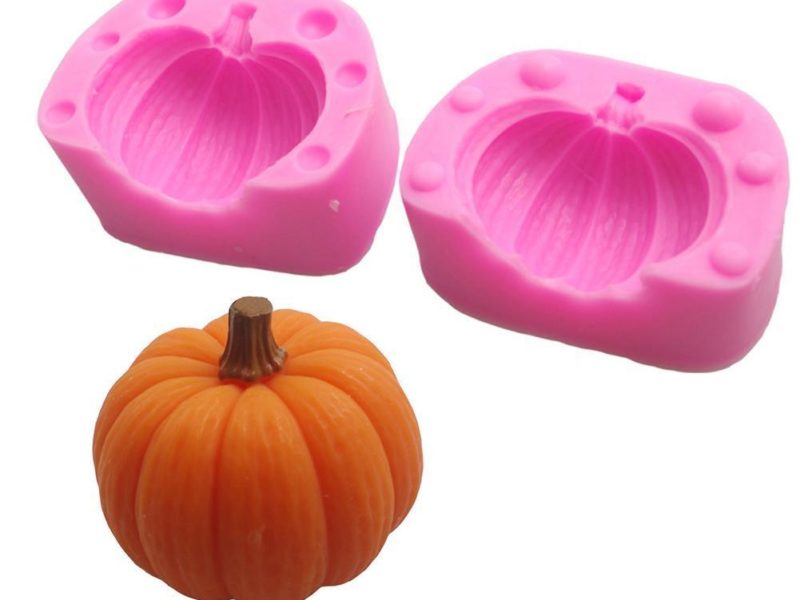 Halloween 3D citrouille Silicone moule bougie …