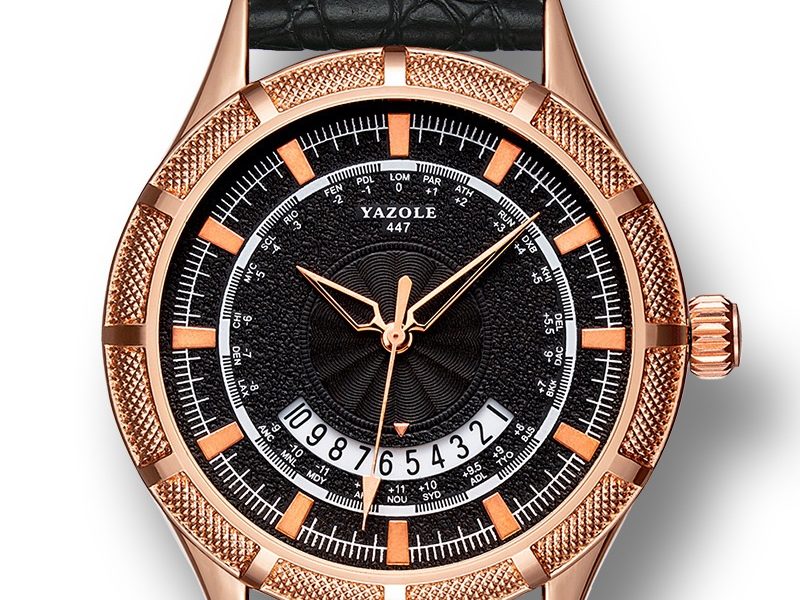 YAZOLE 447 boîtier en métal texture …